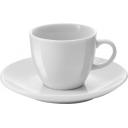 Image of Porcelain cup and saucer