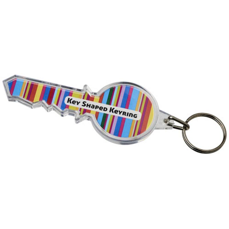 Image of Combo key-shaped keychain