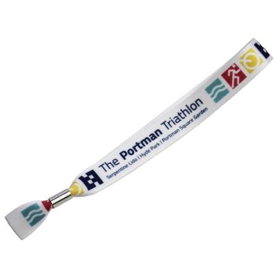Image of 15mm Recycled PET Dye Sub Event Wristband (UK Made)