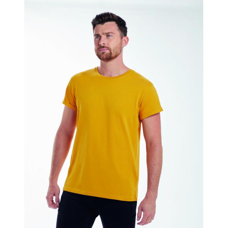 Image of Men's Roll Sleeve T Shirt