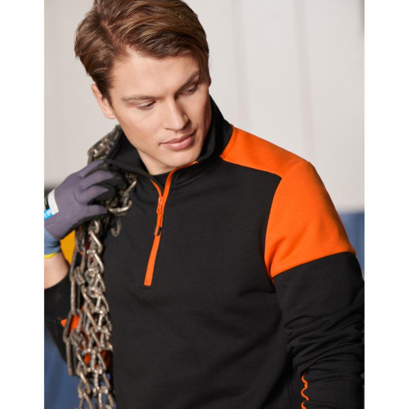 Image of Printer Half Zip Sweatshirt