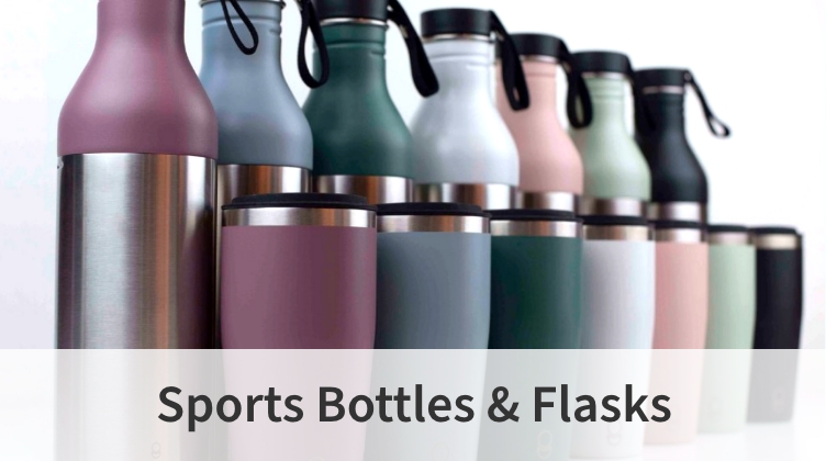 Sports bottles and flasks